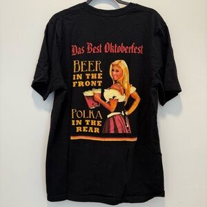 Das Best Oktoberfest Black Graphic Tee